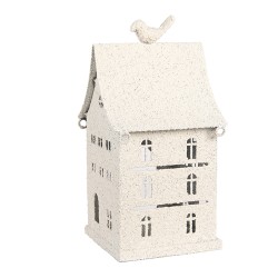 Clayre & Eef Image de décoration Maison 14x15x28 cm Beige Métal