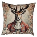 Clayre & Eef Federa per cuscino 45x45 cm Beige Poliestere Cervo