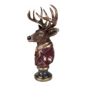 Clayre & Eef Decorative Figurine Deer 30x22x57 cm Brown Plastic
