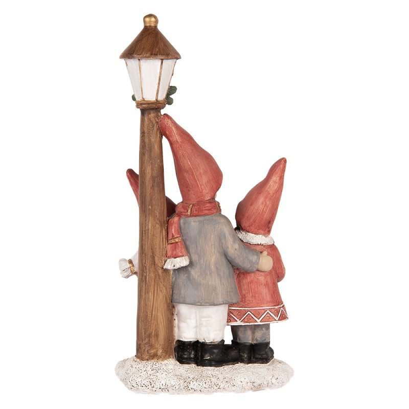 Clayre & Eef Christmas Decoration Figurine Children 11x8x21 cm Red Plastic