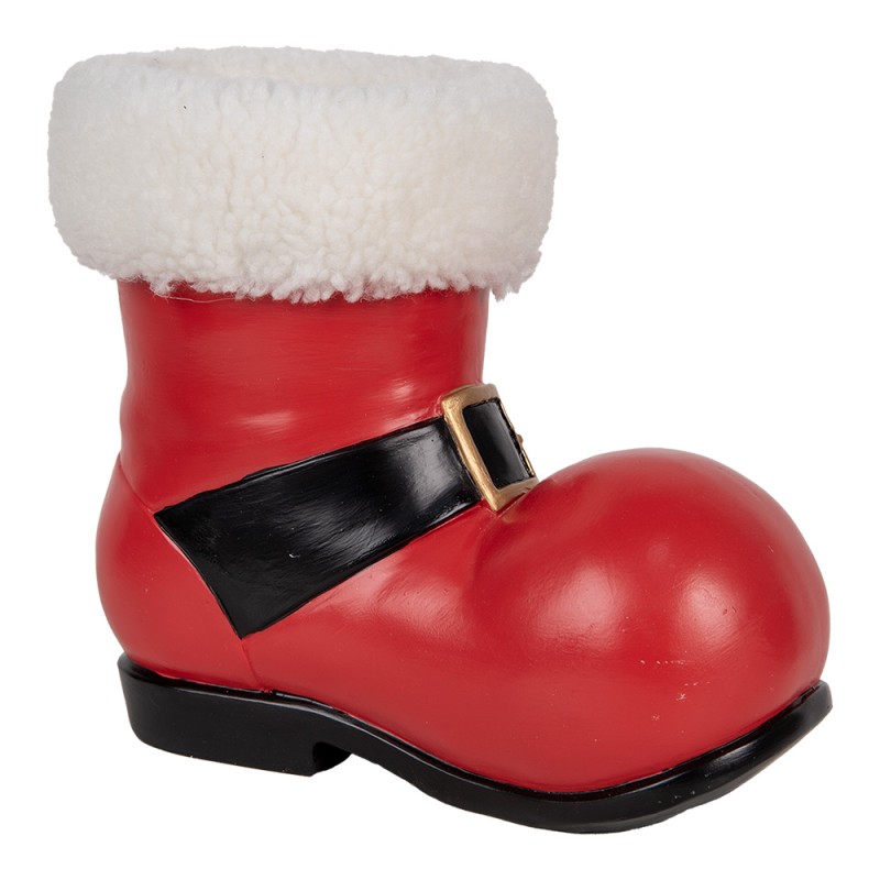 Clayre & Eef Décoration de Noël Image 25x15x22 cm Rouge Plastique