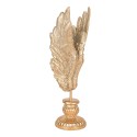 Clayre & Eef Statuetta decorativa Ali 10x10x33 cm Color oro Plastica