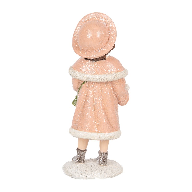 Clayre & Eef Statuetta decorativa Bambino 7x8x18 cm Blu Plastica