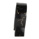 Gabriël Horloge de table 11x4x12 cm Noir Métal