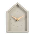 Gabriël Horloge de table 10x4x13 cm Gris Métal