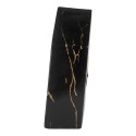 Gabriël Horloge de table 10x4x13 cm Noir Métal