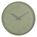 Gabriël Wall Clock Ø 32x4 cm Green Plastic