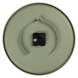 Gabriël Wandklok Ø 32x4 cm Groen Kunststof