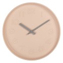 Gabriël Orologio da parete Ø 32x4 cm Rosa Plastica