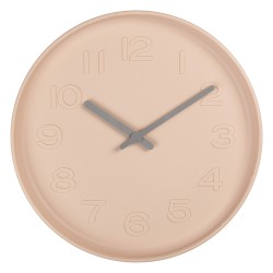 Gabriël Orologio da parete Ø 32x4 cm Rosa Plastica