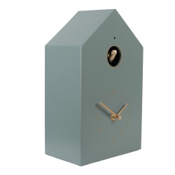 Gabriël Cuckoo clock 16x9x25 cm Green Plastic
