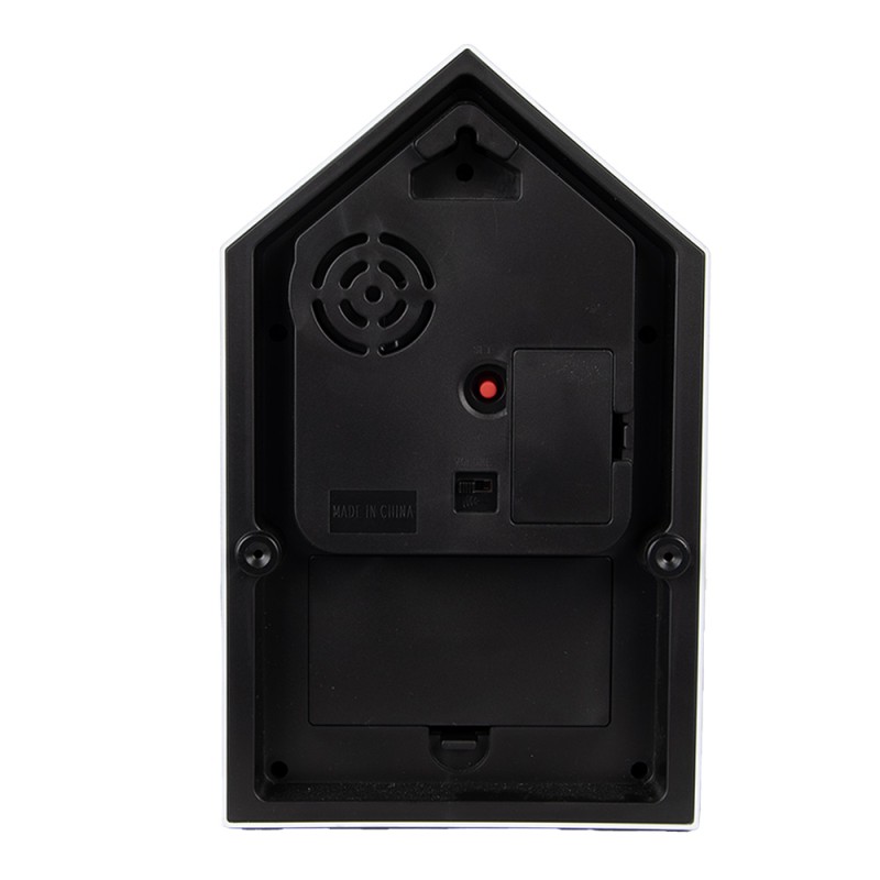Gabriël Cuckoo clock 16x9x25 cm Green Plastic