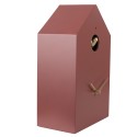 Gabriël Pendule à coucou 16x9x25 cm Rose Plastique