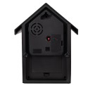 Clayre & Eef Cuckoo clock 20x10x26 cm Black Plastic
