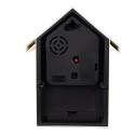 Clayre & Eef Cuckoo clock 20x10x26 cm White Plastic