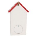 Clayre & Eef Casette per uccelli 15x10x22 cm Bianco Legno