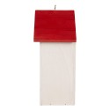 Clayre & Eef Casette per uccelli 15x10x22 cm Bianco Legno