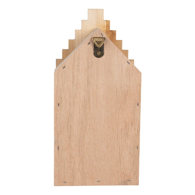 Clayre & Eef Hotel per insetti 12x7x25 cm Marrone Legno
