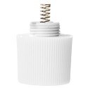 Clayre & Eef Lot de 2 bougies LED de dîner Ø 3x25 cm Rouge Cire