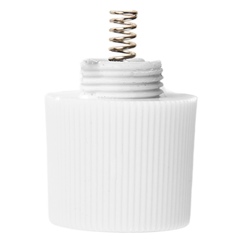 Clayre & Eef Lot de 2 bougies LED de dîner Ø 3x25 cm Rouge Cire