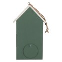 Clayre & Eef Casette per uccelli 15x10x22 cm Verde Legno