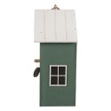 Clayre & Eef Casette per uccelli 15x10x22 cm Verde Legno