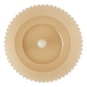 Clayre & Eef Candela LED 8x13 cm Beige Cera
