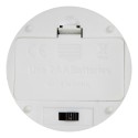 Clayre & Eef Candela LED Ø 8x13 cm Grigio Cera
