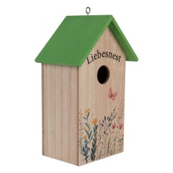 Clayre & Eef Nichoir 14x10x23 cm Marron Bois
