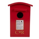 Clayre & Eef Birdhouse 14x12x21 cm Red Wood