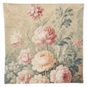 Clayre & Eef Kussenhoes 45x45 cm Beige Polyester Bloemen