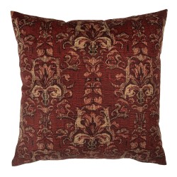 Clayre & Eef Kissenbezug 45x45 cm Rot Polyester