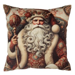 Clayre & Eef Kissenbezug 45x45 cm Beige Polyester