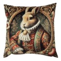 Clayre & Eef Federa per cuscino 45x45 cm Beige Poliestere Coniglio
