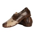 Clayre & Eef Statuetta decorativa Scarpa 12x11x8 cm Marrone Plastica