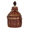 Clayre & Eef Schmuckkästchen Frau 19x16x29 cm Rot Kunststoff