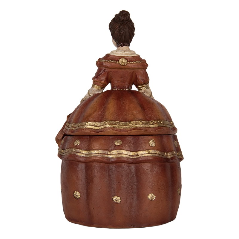 Clayre & Eef Schmuckkästchen Frau 19x16x29 cm Rot Kunststoff