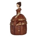 Clayre & Eef Schmuckkästchen Frau 19x16x29 cm Rot Kunststoff