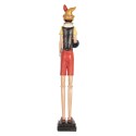 Clayre & Eef Image de décoration Pinocchio 12x11x68 cm Beige Plastique