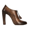 Clayre & Eef Decorative Figurine Shoe 21x7x17 cm Brown Plastic