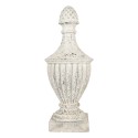 Clayre & Eef Decorative Ornament 26x26x64 cm Beige Ceramic material