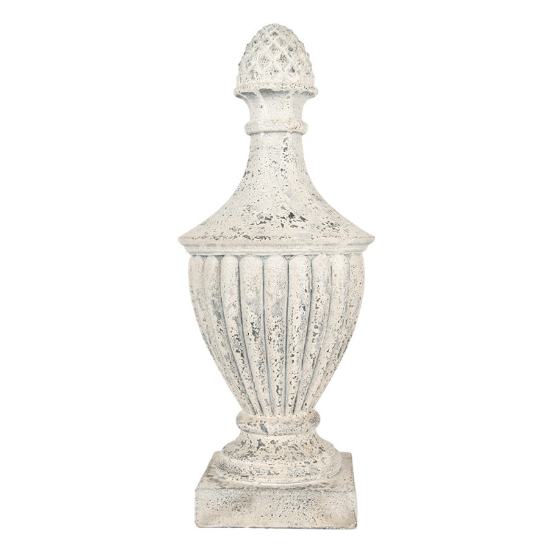 Clayre & Eef Decorative Ornament 26x26x64 cm Beige Ceramic material
