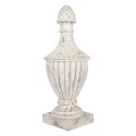 Clayre & Eef Decorative Ornament 26x26x64 cm Beige Ceramic material