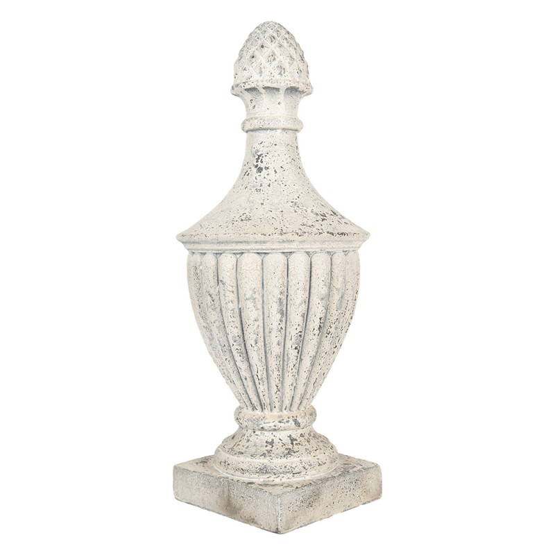 Clayre & Eef Decorative Ornament 26x26x64 cm Beige Ceramic material