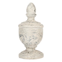 Clayre & Eef Decorative Ornament Ø 22x48 cm Beige Ceramic material
