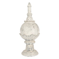 Clayre & Eef Decorative Ornament Ø 24x61 cm Beige Ceramic material