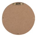 Clayre & Eef Specchio a bolle Ø 13x2 cm Color oro Plastica