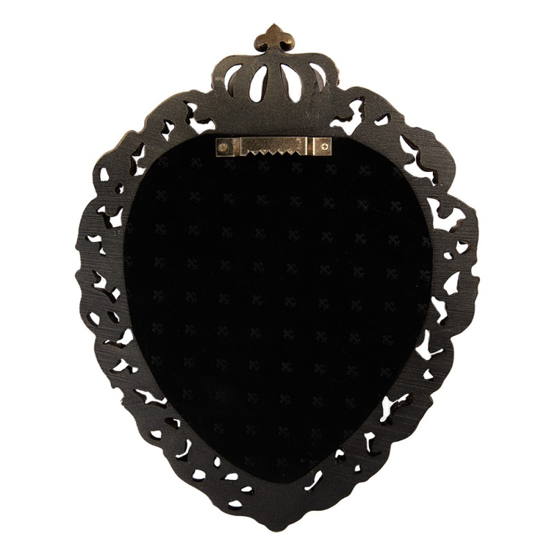 Clayre & Eef Mirror 23x3x30 cm Gold colored Plastic
