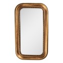 Clayre & Eef Miroir 21x2x36 cm Couleur or Plastique