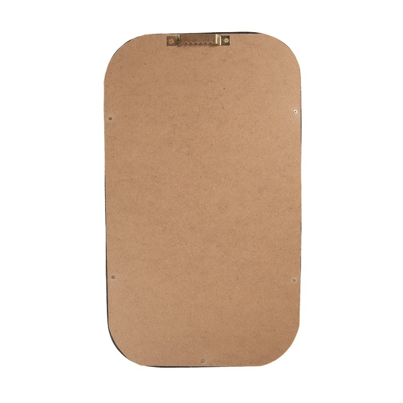 Clayre & Eef Miroir 21x2x36 cm Couleur or Plastique